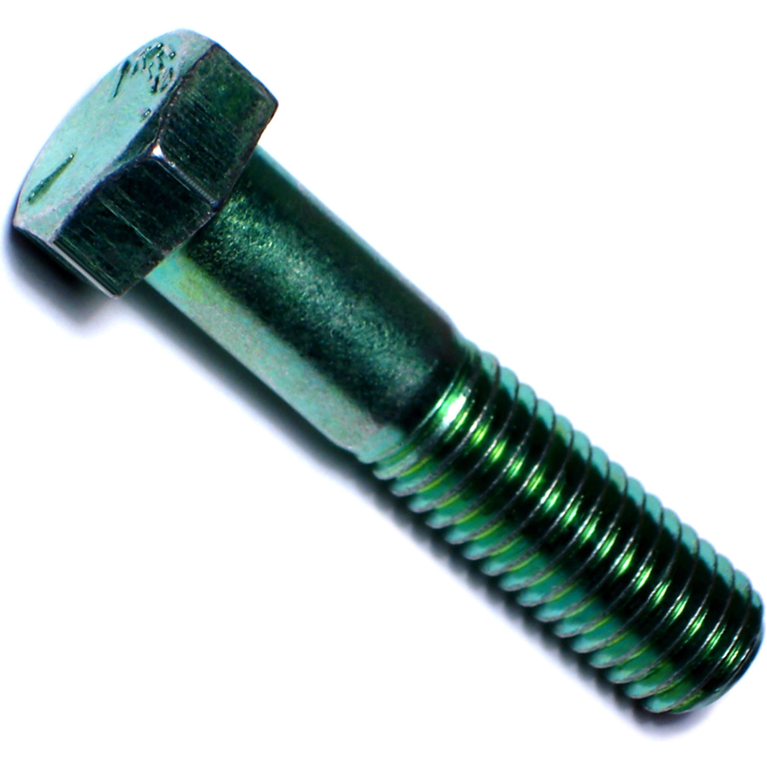 Tornillos hexagonales grado 5 con rosca gruesa de 9/16 y acabado resistente para fijación premium