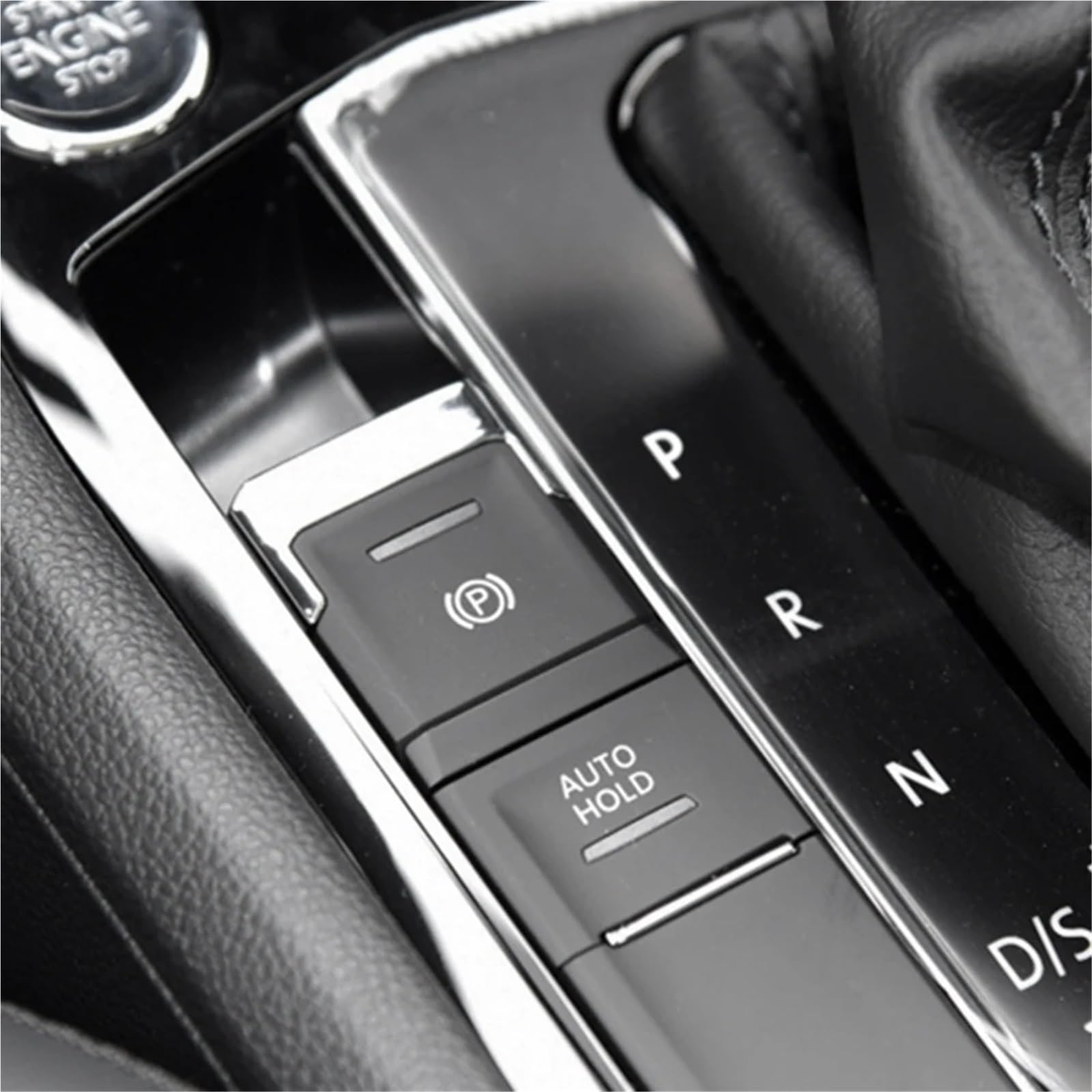 Elektryczny Przełącznik Hamulca Ręcznego Elektroniczny hamulec ręczny, przełącznik hamulca postojowego, przycisk Auto Hold, pasuje do Tiguan L II 2017 5NG 927 225 5NG927225