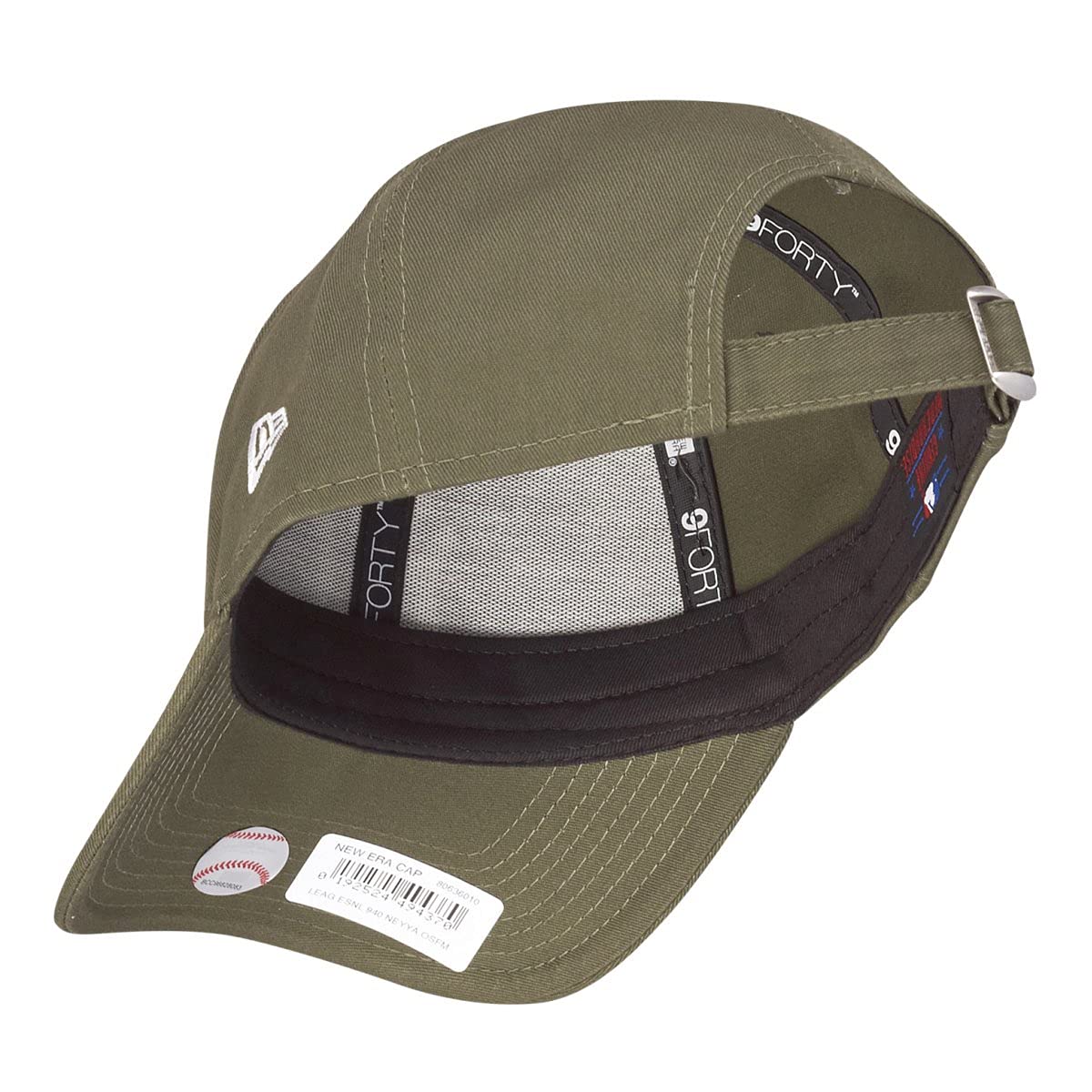 New Era Kids Mlb League Essential 9Forty Cap, New York Yankees - Green, 4-6 Years - Image 2