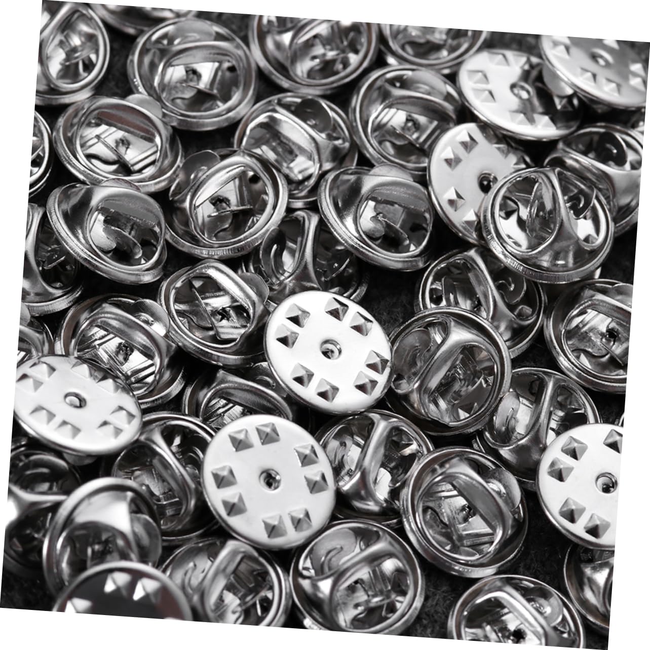 NUOBESTY 360piezas Alfileres De Seguridad Base De Para Broches Sujetadores De Solapa y Accesorios De Joyería