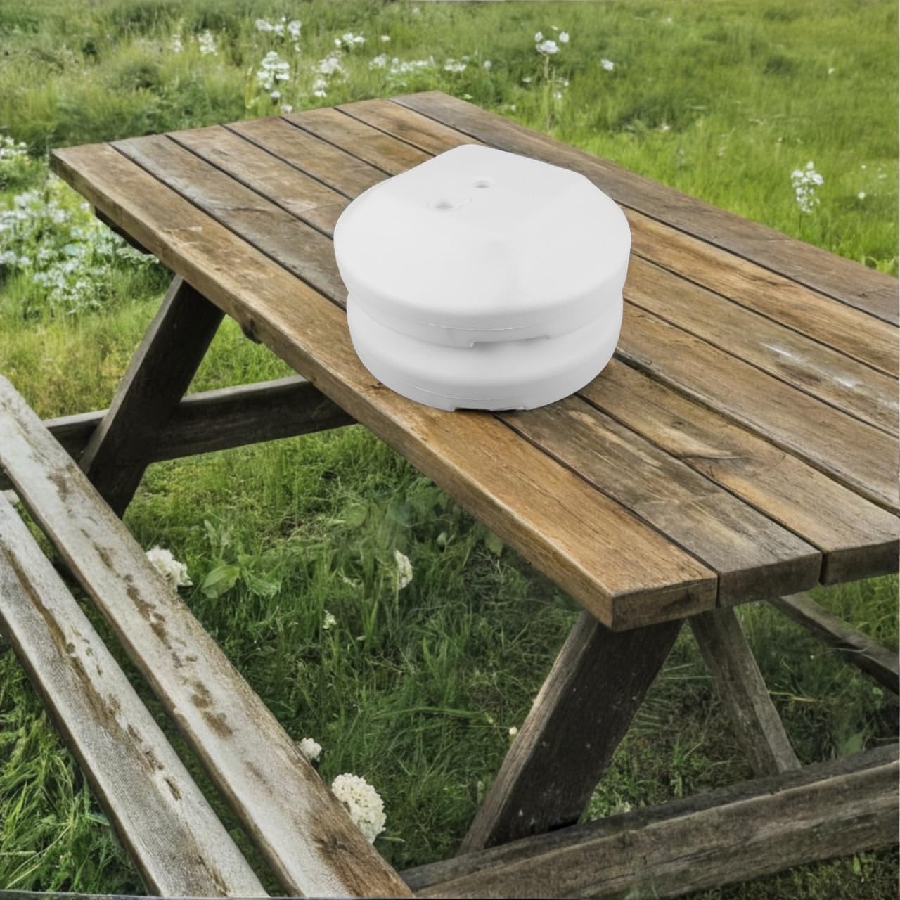 2pcs Round Water Filled Balloon Arch Stands Weighted Base for Party and Wedding Decorations Easy Setup Weatherproof for Indoor and Outdoor Events