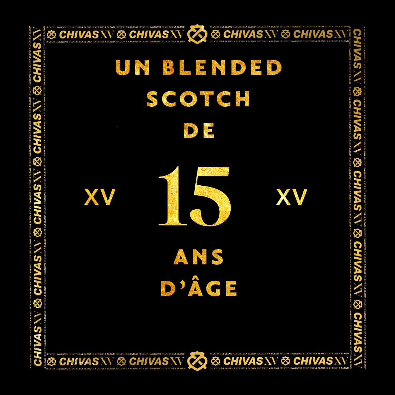 CHIVAS REGAL XV Whisky Ecossais - 40%, 70cl
