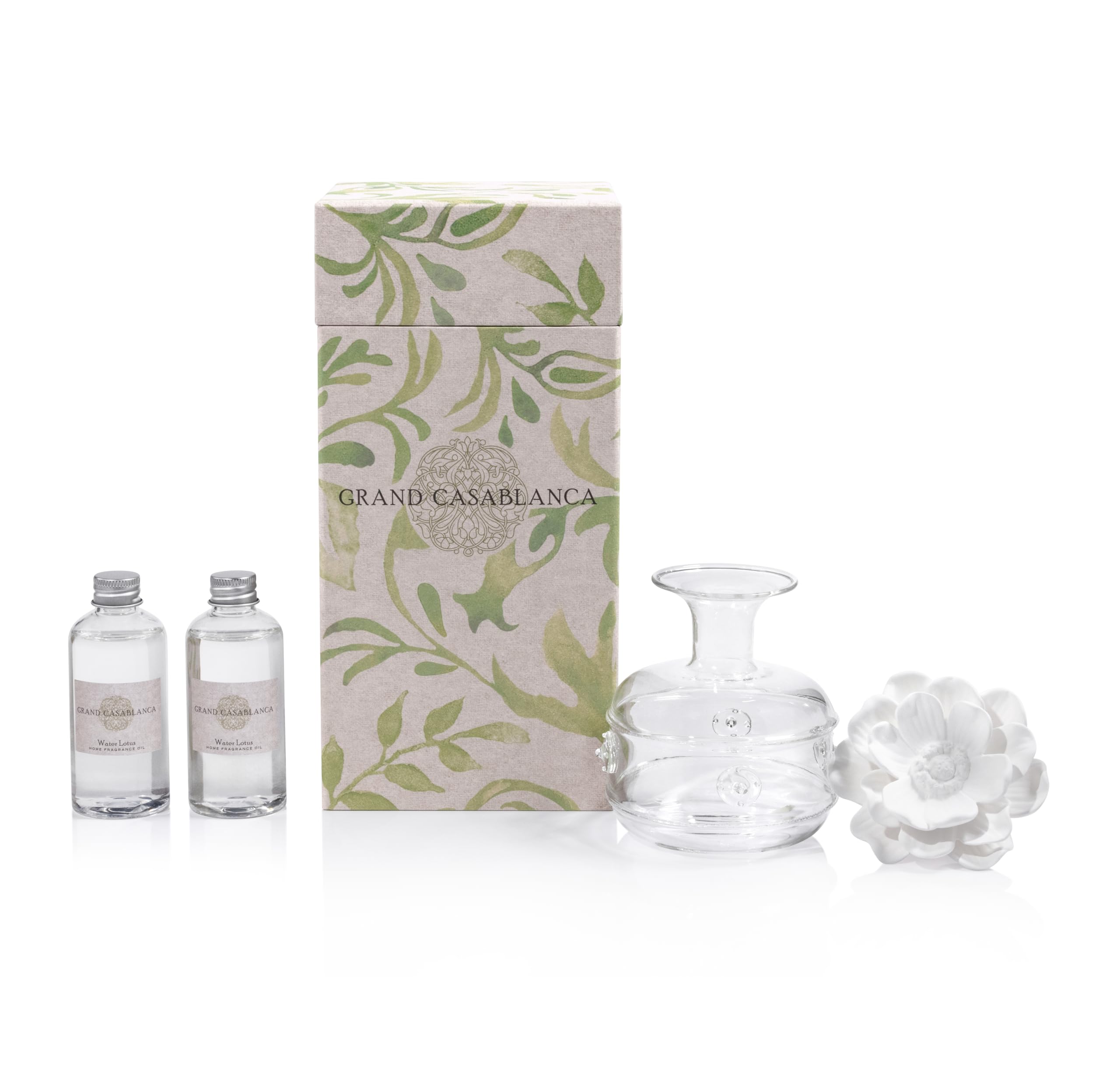 Amazon.com: Zodax Grand Casablanca Porcelain Oil Diffuser - 6.76