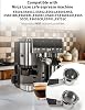 Set de Canastos de Portafiltro Doble y Luxe Compatibles con Máquina de Espresso Ninja Luxe Cafe ES501 ES601 ES701, 2 Paquetes 3