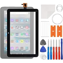 New Touch Screen Digitizer Replacement for HD7 12th 2022 P8AT8Z with OCA adhesive Repair Tools Kit-No LCD Screen-Black