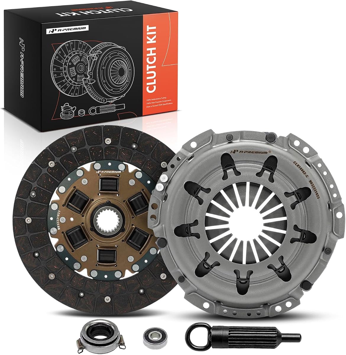 A-Premium Transmission Clutch Kit | Compatible with Toyota Camry, RAV4, Corolla Matrix Celica MR2 Solara & Lexus ES300 & Scion tC xB & Pontiac Vibe