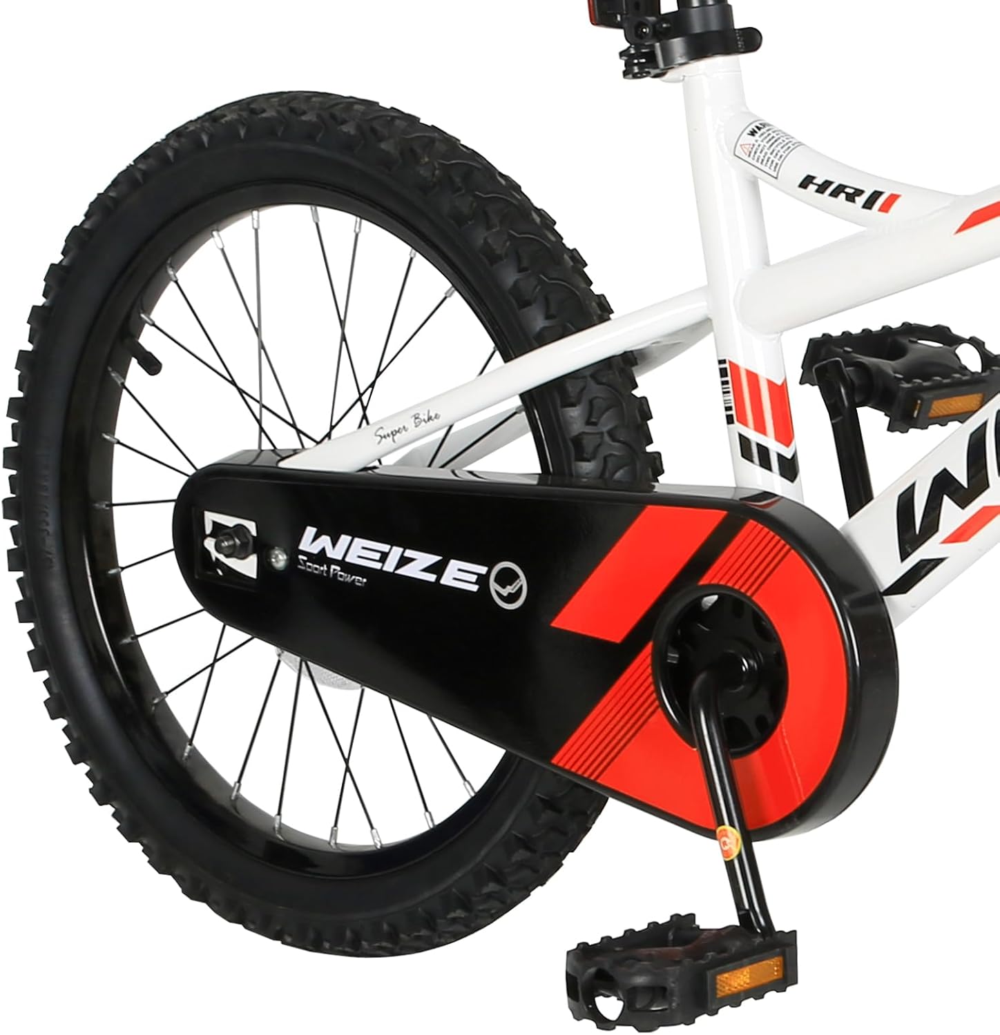 WEIZE Kids Bike fully enclosed chain guard