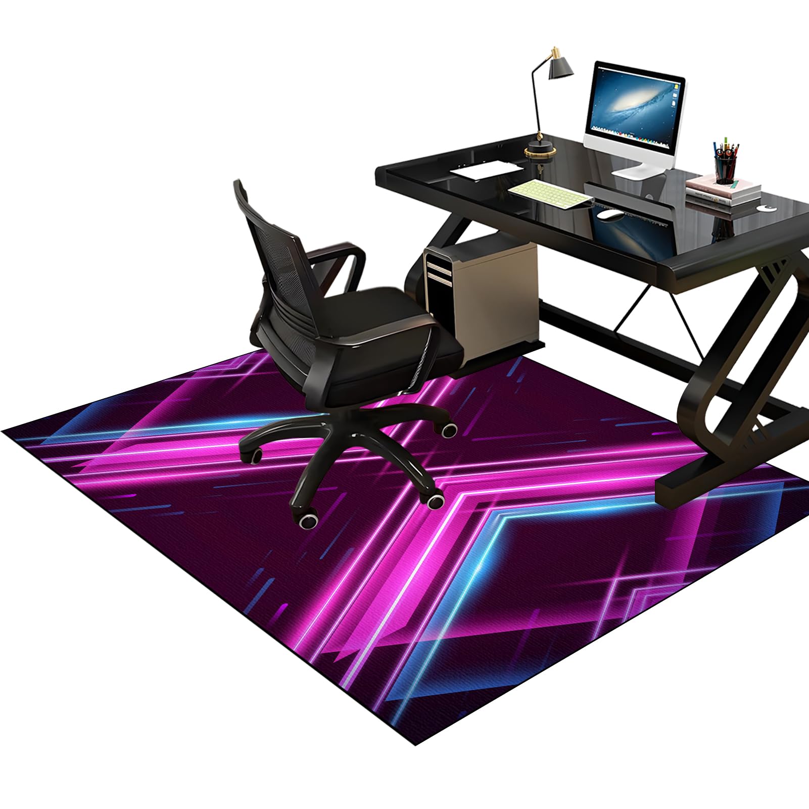 200 x 230 cm Protector Suelo Silla Ruedas Alfombra Silla Escritorio Antideslizante Alfombra Silla Gaming Alfombra Oficina para Silla con Ruedas Alfombra Protectora Suelo Silla Alfombra Gamer