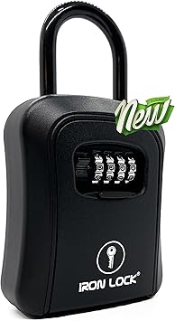 7. Iron Lock® - Key Lock Box Portable