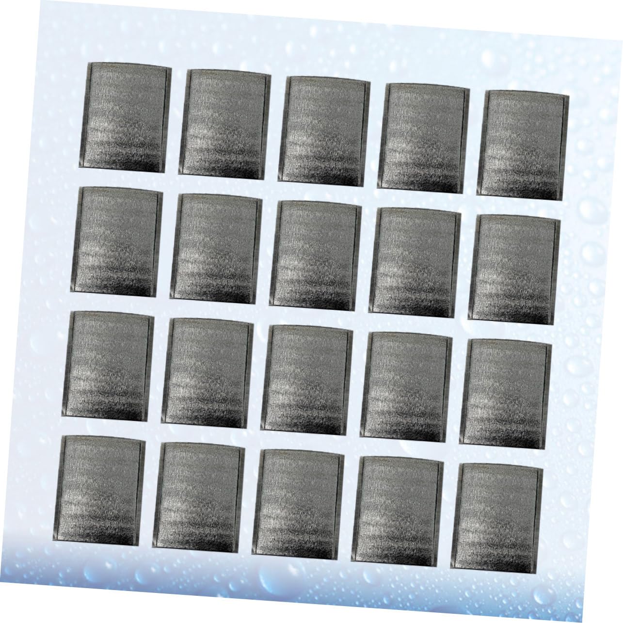 Alipis 3 Ensembles Isolant En Feuille D'aluminium Pochette En Aluminium Matériel Thermique Chaud Pour D'expédition Isolés Pochette Alimentaire 50 Pièces * 3