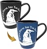 WOW! STUFF Harry Potter Sorting Hat Mug - Ravenclaw | Heat Reveals Your Hidden Hogwarts House | Pour in Your Hot Drink to See Your House | Official Licensed Mug