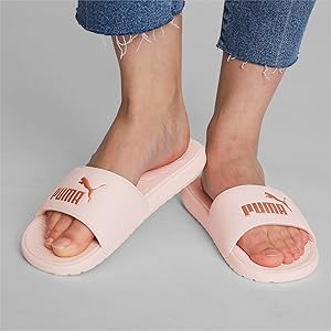 Puma Women Cool Cat 2.0 Wns Slide Sandals, Cloud Pink-Rose Gold, 3 UK:  Amazon.co.uk: Fashion