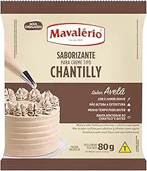 CONFEITARIA SABORIZANTE P/CHANTILLY AVELA 80G MAVALÉRIO