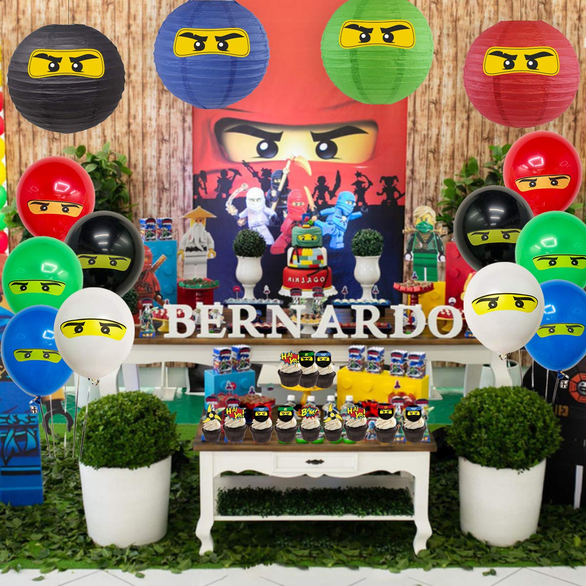 Buy Ninja Birthday Party Supplies Decorations Ninja Kids Birthday 