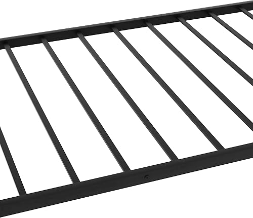 Miniatura 9 de Literas de metal con estructura doble sobre dos camas individuales con barandillas de seguridad y escalera integrada para niños y adolescentes