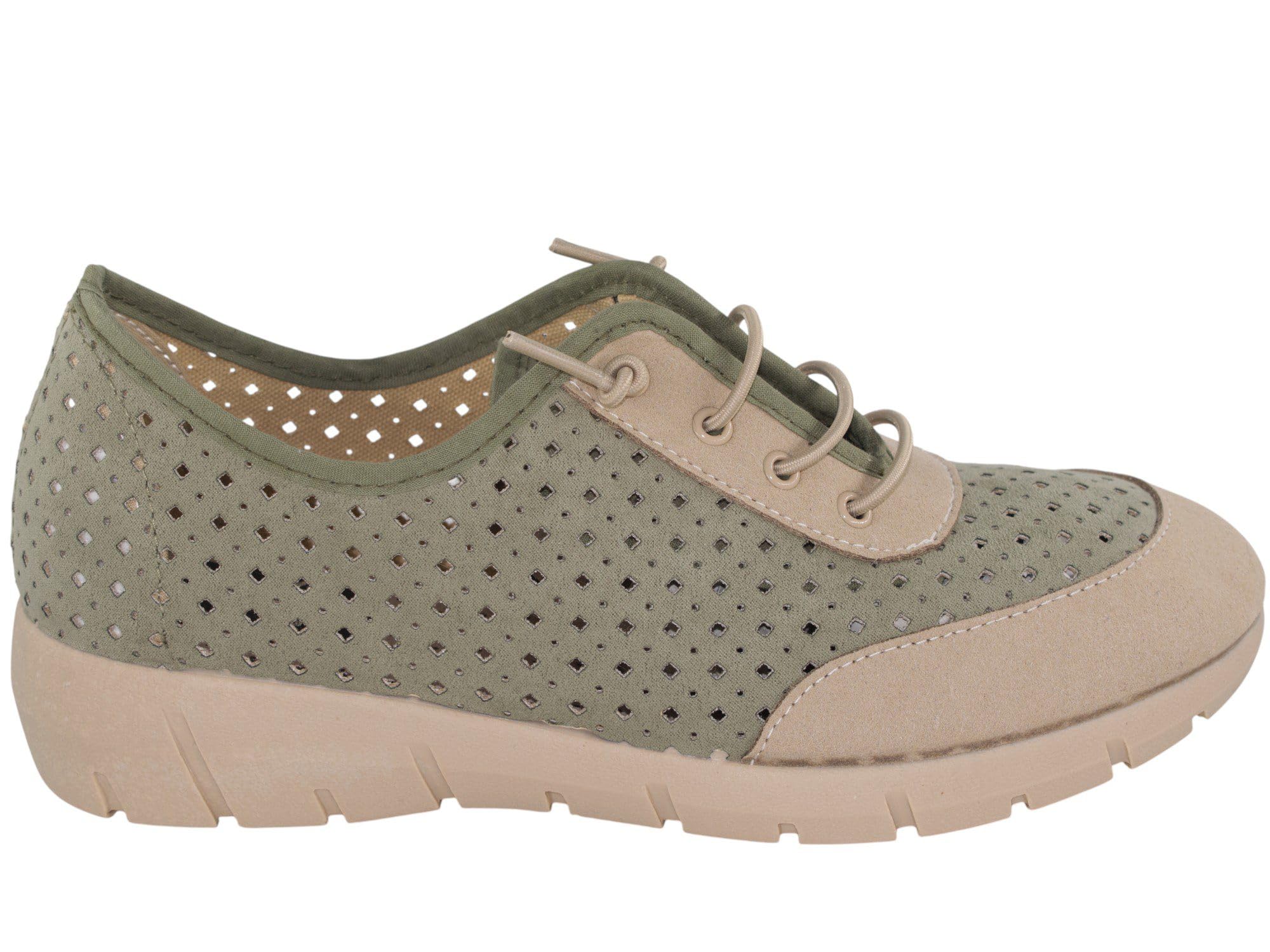 Sevillas Zapatillas Mujer Cómodas y Ligeras para Verano, Sneaker Transpirable con Suela Antideslizante, Fabricadas en España 36-43