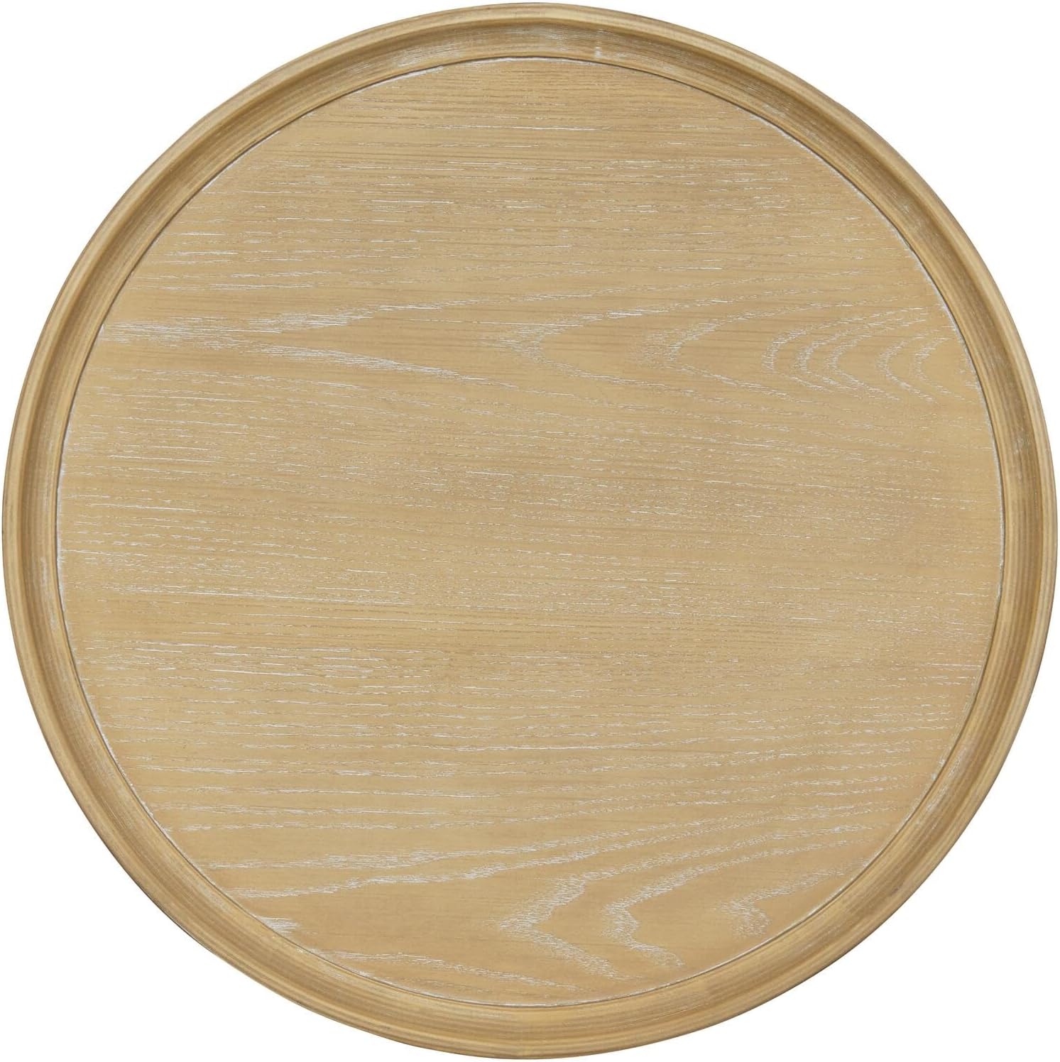 Livabliss x Becki Owens Esmarca Modern Coastal End Table, Brown/Tan, 24" H 20" W 20" D