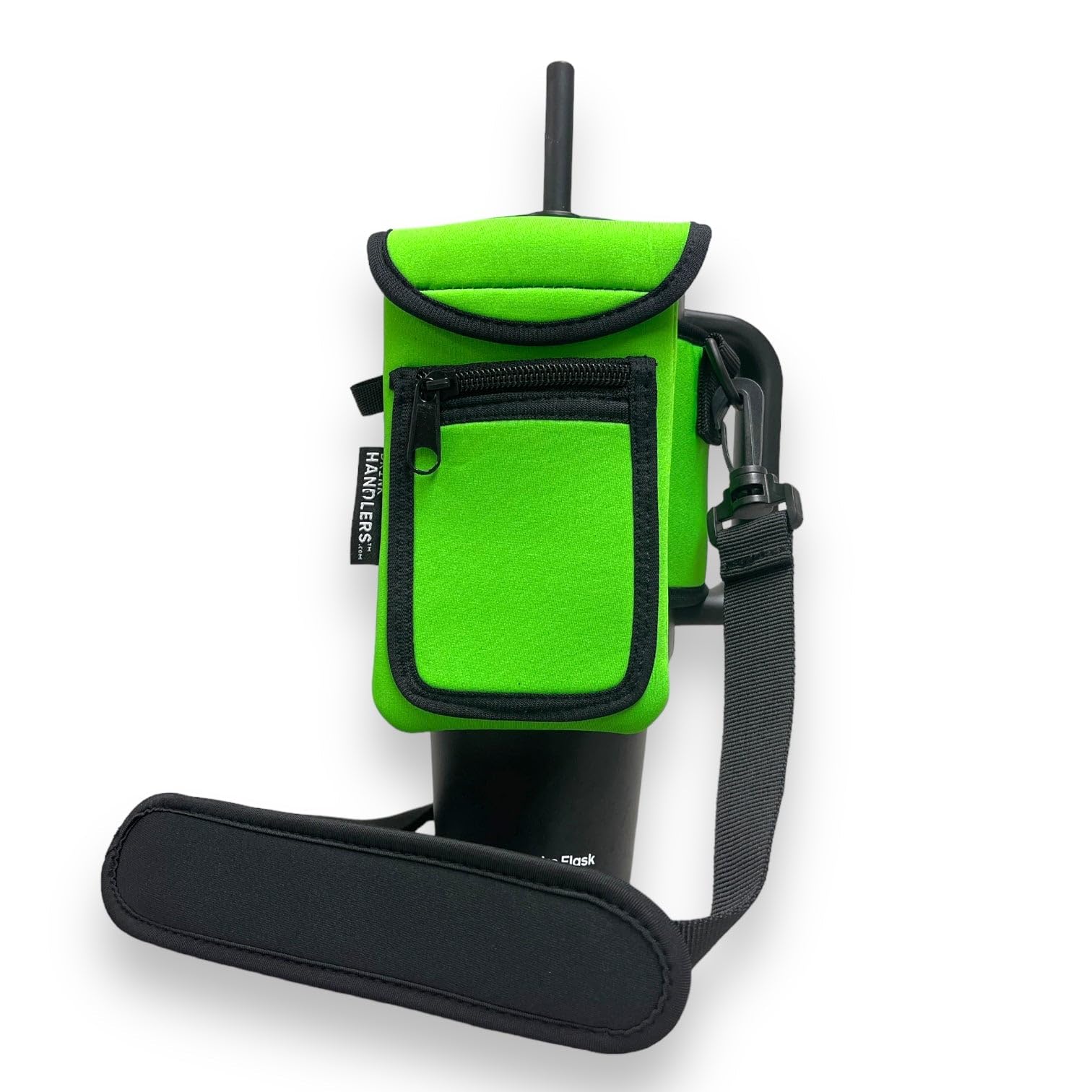 Drink Handlers Around Drink Wrap with Pocket Purse - Versatile Water Bottle Holder with Strap, Ideal for Gym, Travel, Running - 30-40oz Tumbler,