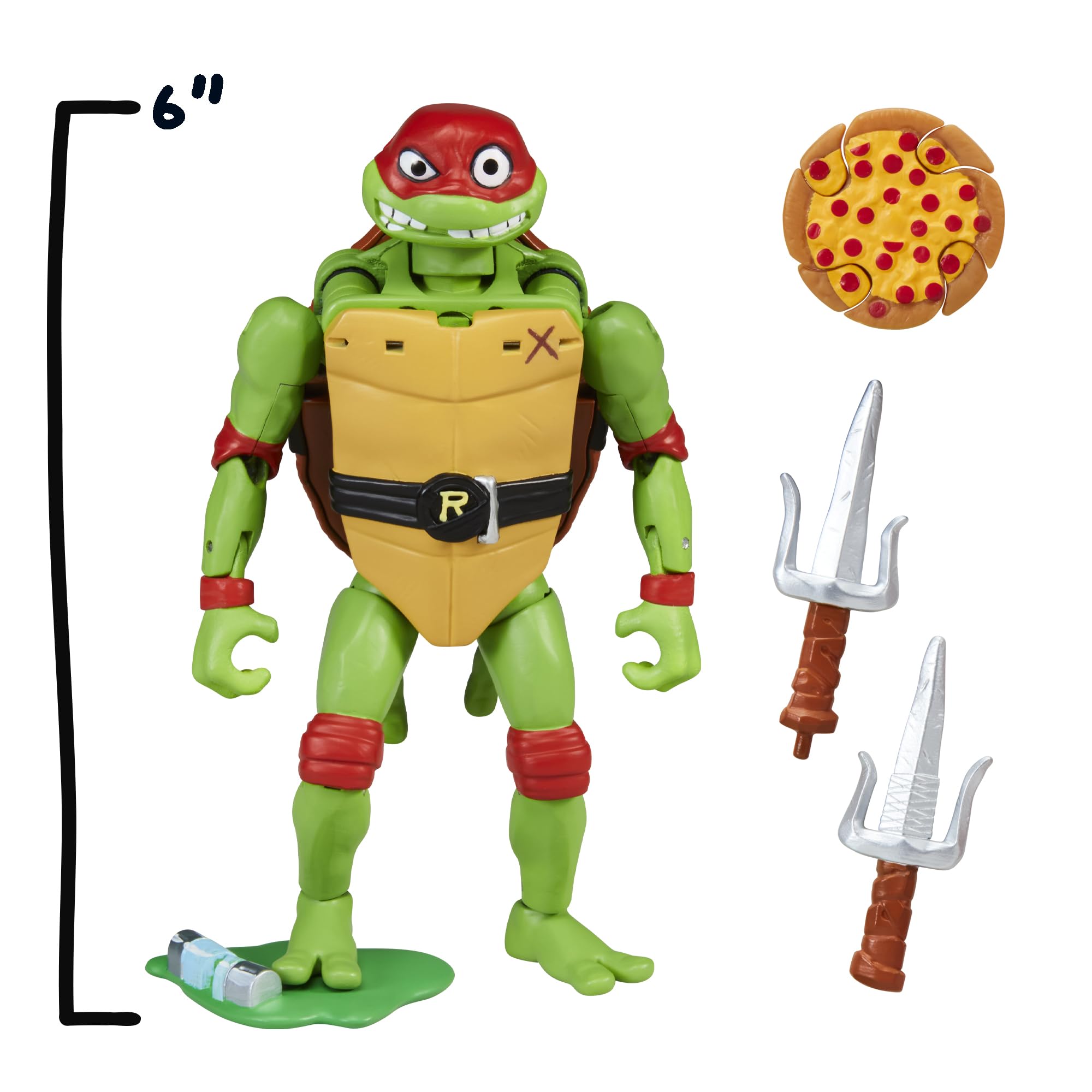 Tales of Teenage Mutant Ninja Turtles: Pet to Ninja Figure - Raphael. Ideal present for TMNT fans everywhere - Image 2
