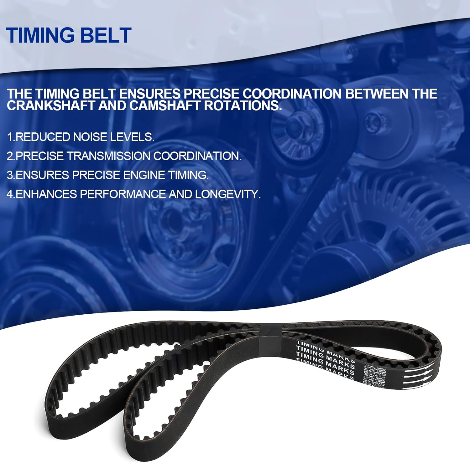 Timing Belt Kit Water Pump w/Tensioner Gasket Bolts for 1998-2009 For Volvo C70 S40 S60 S70 S80 V40 V70 XC70 XC90