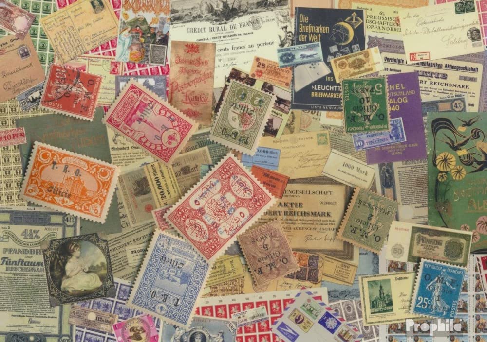 10 Verschiedene Briefmarken Aus Neukaledonien – Sammlerkollektion Von Prophila