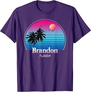 Brandon Florida Fl retro vintage gift T-Shirt
