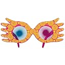 Luna Lovegood Spectrespecs Glasses, Official Harry Potter Wizarding World Costume Accessory, Single Child Size Character Glasses gallery image
