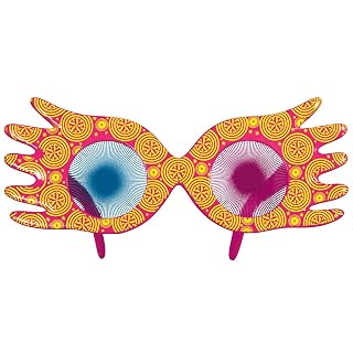 Luna Lovegood Spectrespecs Glasses, Official Harry Potter Wizarding World Costume Accessory, Single Child Size Character Glasses