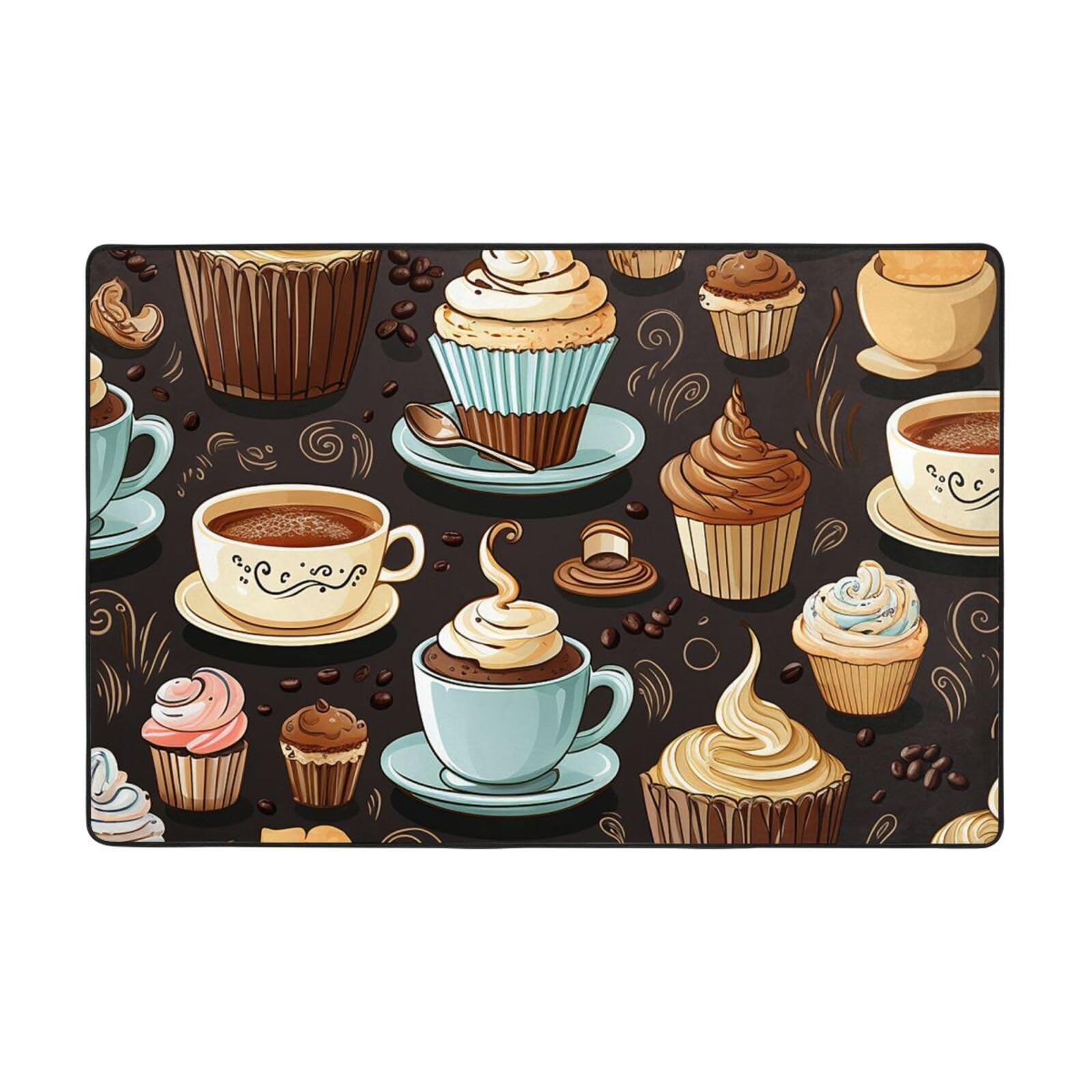 Tapis vintage de salon idéal pour créer un coin café chaleureux et une entrée accueillante