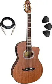 Violão Eletroacústico Giannini Nylon Gnf-3 Ws
