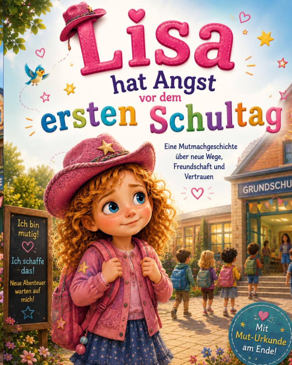 Lisa hat Angst vor dem ersten Schultag: Eine Mutmachgeschichte über neue Wege, Freundschaft und Vertrauen.
