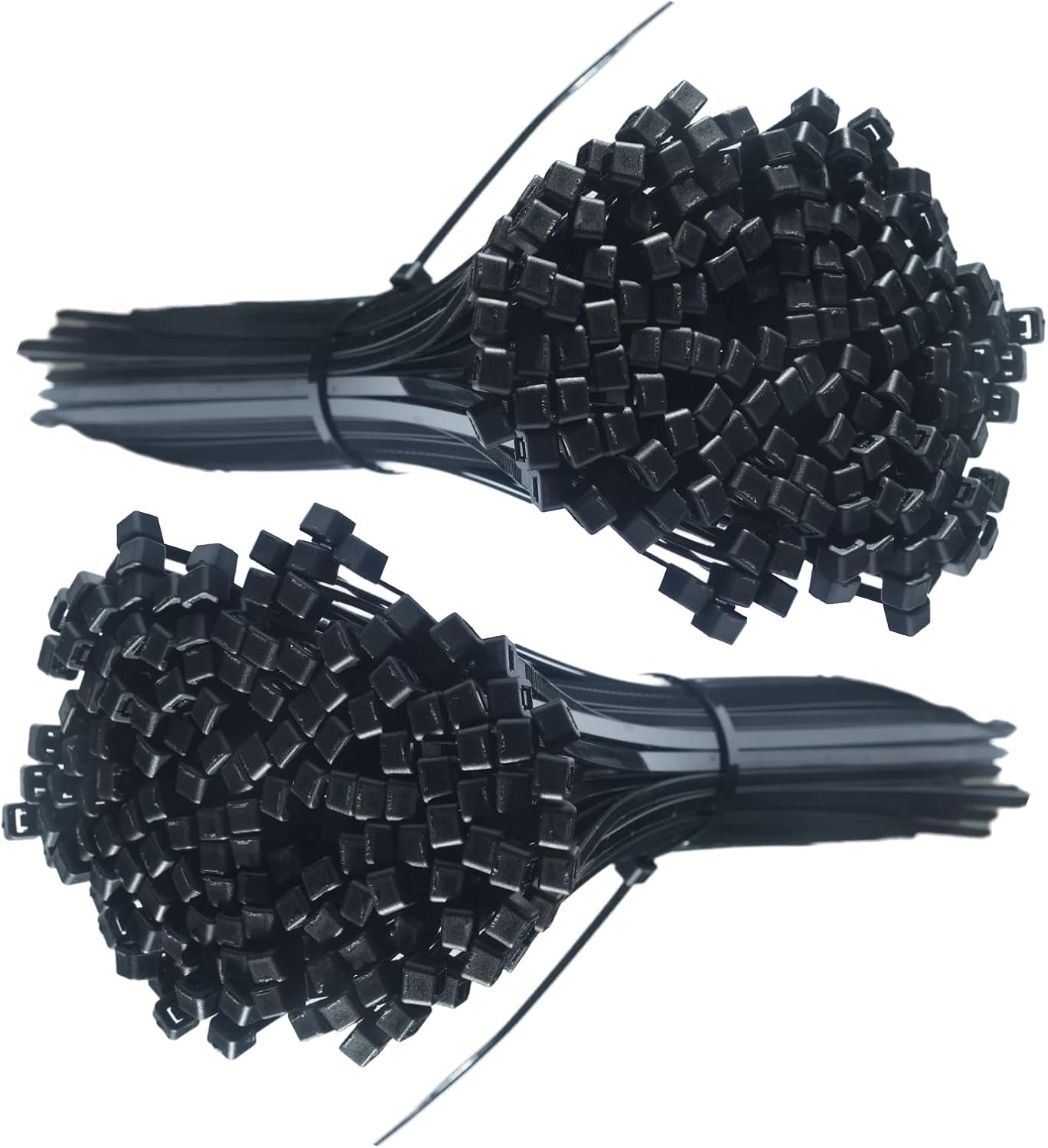120 Pcs 8 Inch Cable Zip Tie, ORWUDIZ Multifunctional Tie, Nylon 66 Material, Tensile Strength 50 Lbs, Black, Cable Binding Classification, Suitable for Industrial, Outdoor, Home, Office Use Black 120pcs