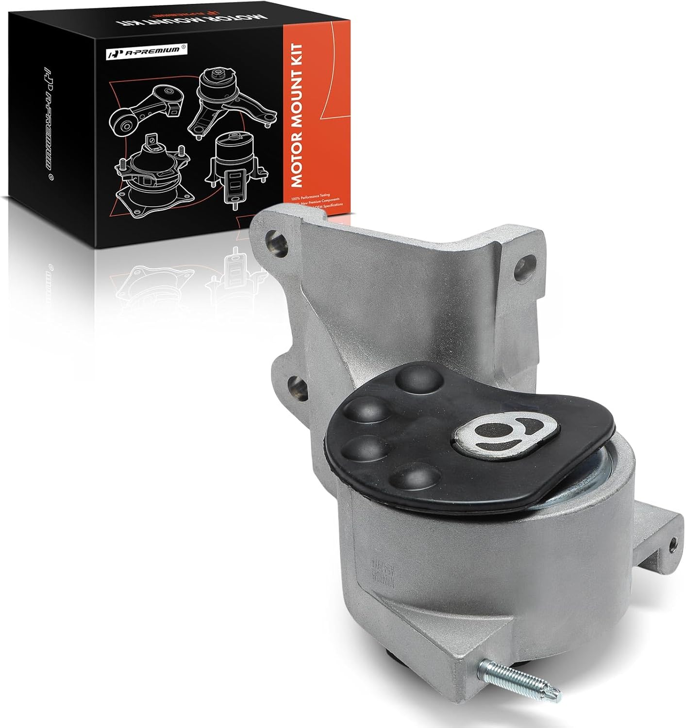A-Premium Transmission Mount Compatible with Ford Taurus 2008-2019, Taurus X 2008-2009, Flex 2009-2019, Police Interceptor Sedan & Lincoln MKS 2009-2016, MKT 2010-2019 & Mercury Sable, Auto. Trans