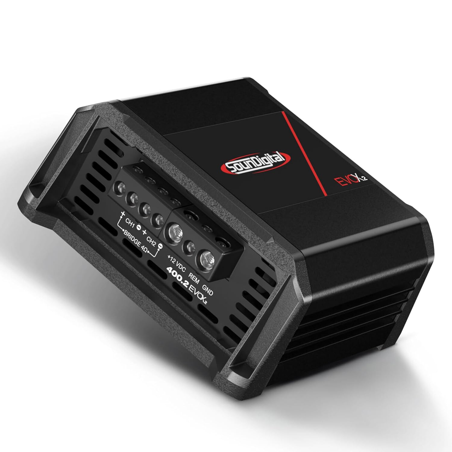 SounDigital EVOX2 400.2-4 Ohm 2-Channel 400W RMS Bridged Power Car Amplifier