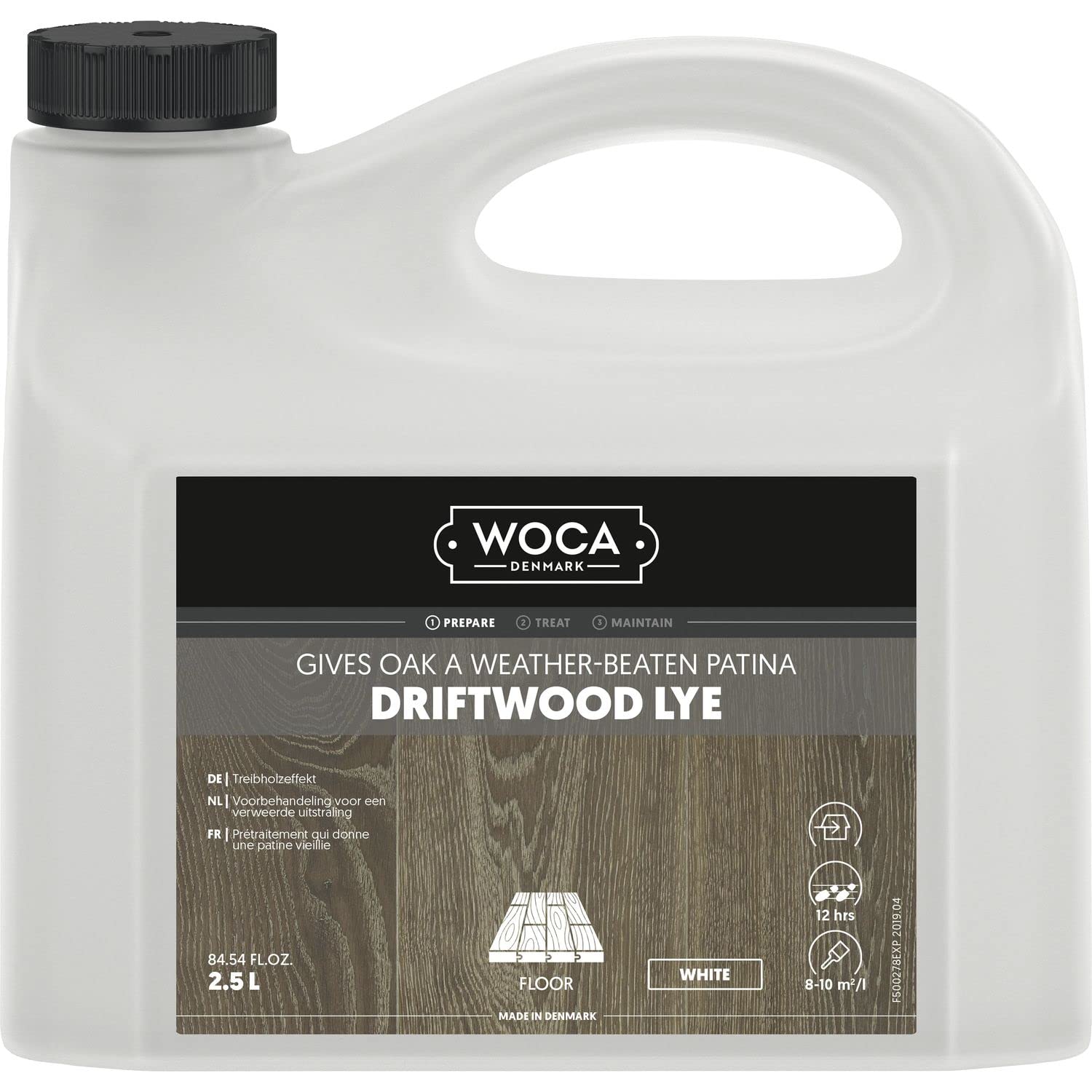 Woca treib Madera lauge, 2,5 L, gris, 500279 a