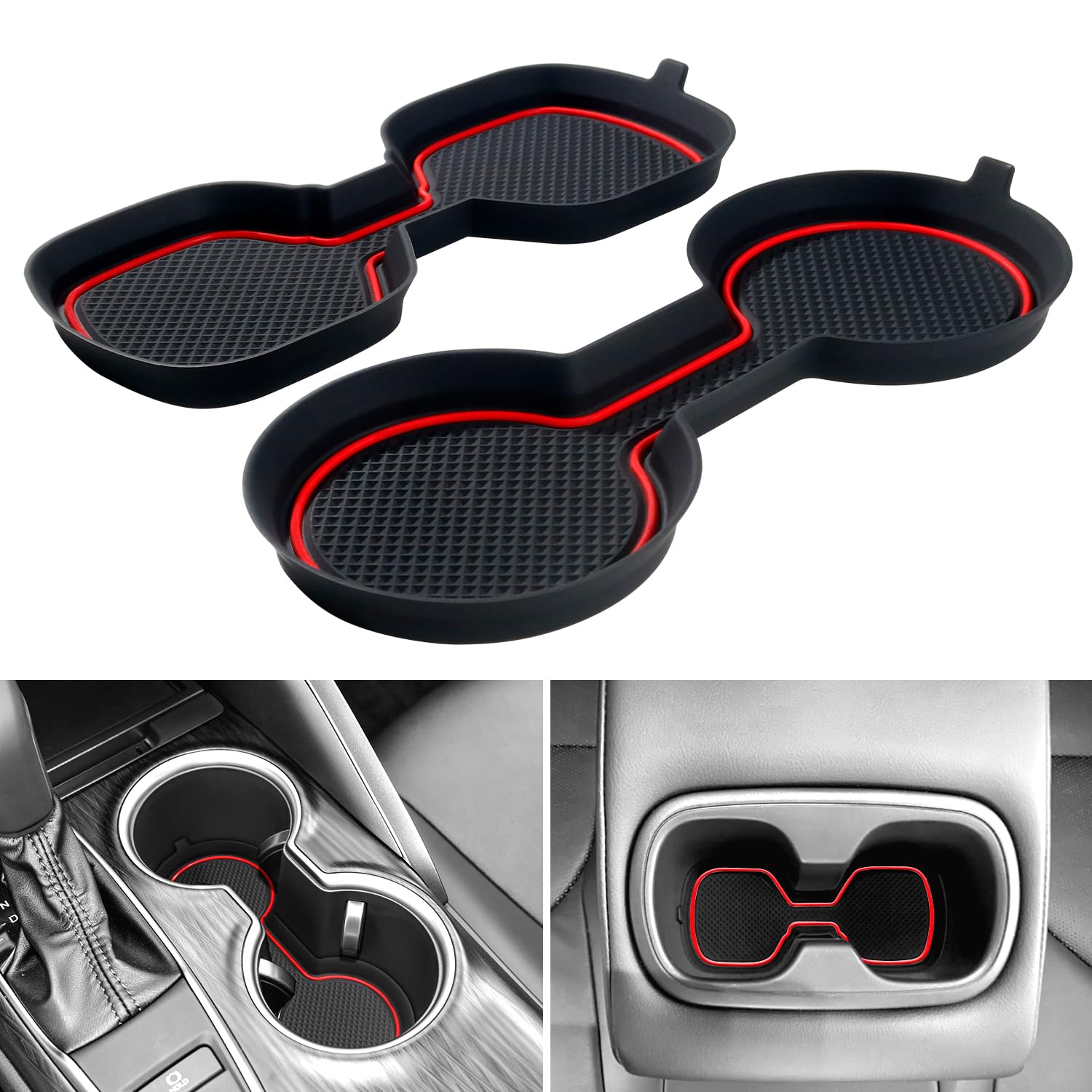 Amazon.com: REMOCH 3D Cup Holder Inserts Coasters for Toyota Camry ...