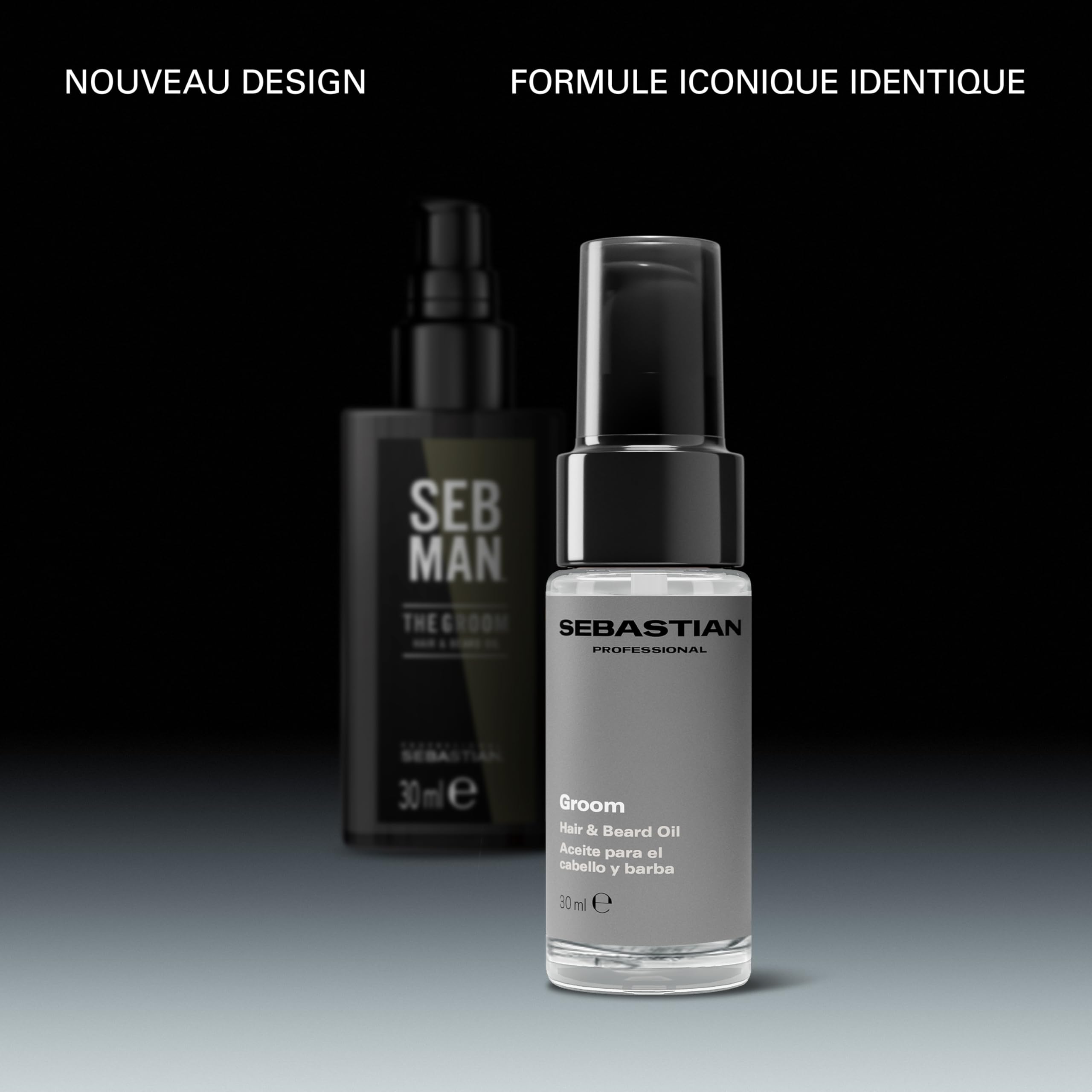Sebastian Professional Groom – Huile cheveux et barbe nourrissante professionnelle – 30 ml