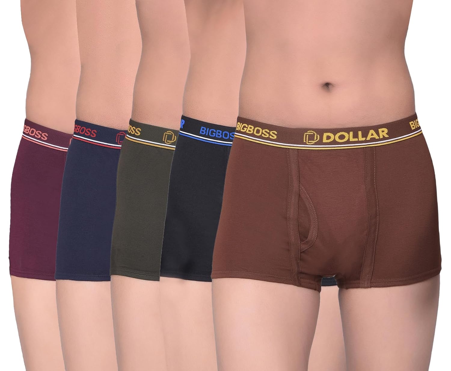 Dollar Bigboss Kid's Assorted Solid Combed Cotton Trunk with Double Pouch Support - Review, Price and Buying Guide