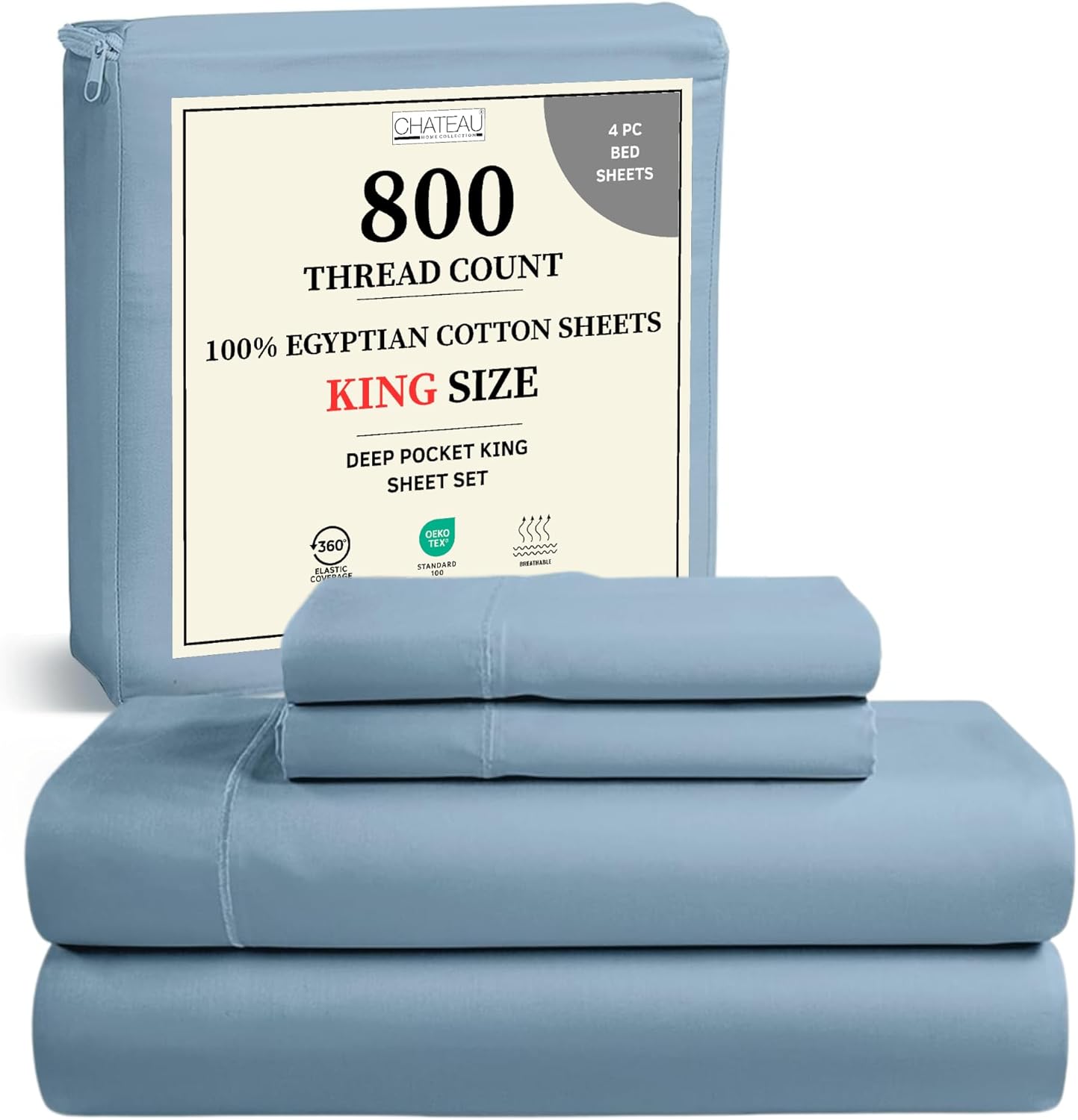 100% Egyptian Cotton...