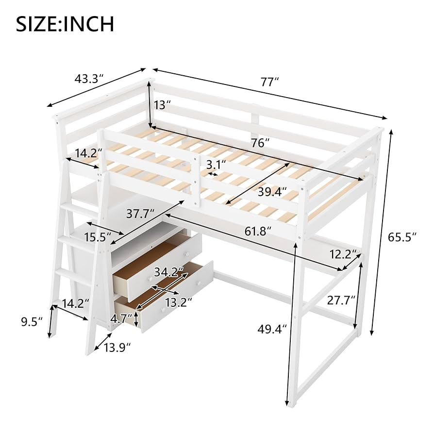 木製ロフトベッド 引き出し付き 楽天市場】ベッド ロフト ベッド システム ベッド デスク