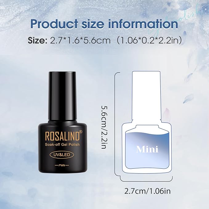 Esmalte de uñas gel cat eye ROSALIND - 12 colores con imán miniatura 9