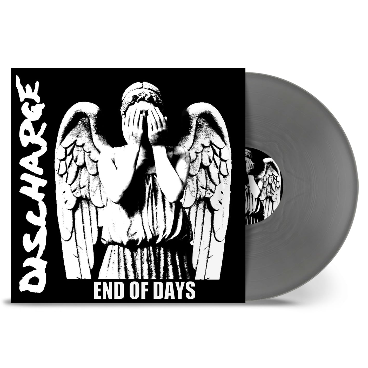 DISCHARGE LP End Of Days Vinyl LP SILVER COLOURED VINYL New SEALED IN STOCK