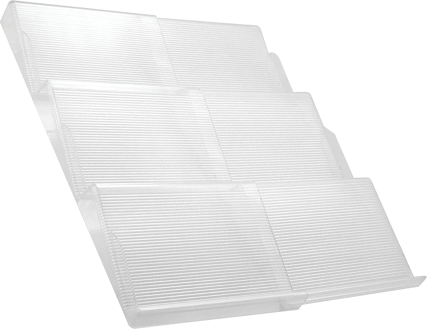 BaHoki Essentials 3 Tier Spice Rack- Kitchen Drawer Organizer - Clear Plastic Storage Rack for Kitchen Pantry - Perfect for Salt, Pepper, Spices and Seasonings (Pack of 2)