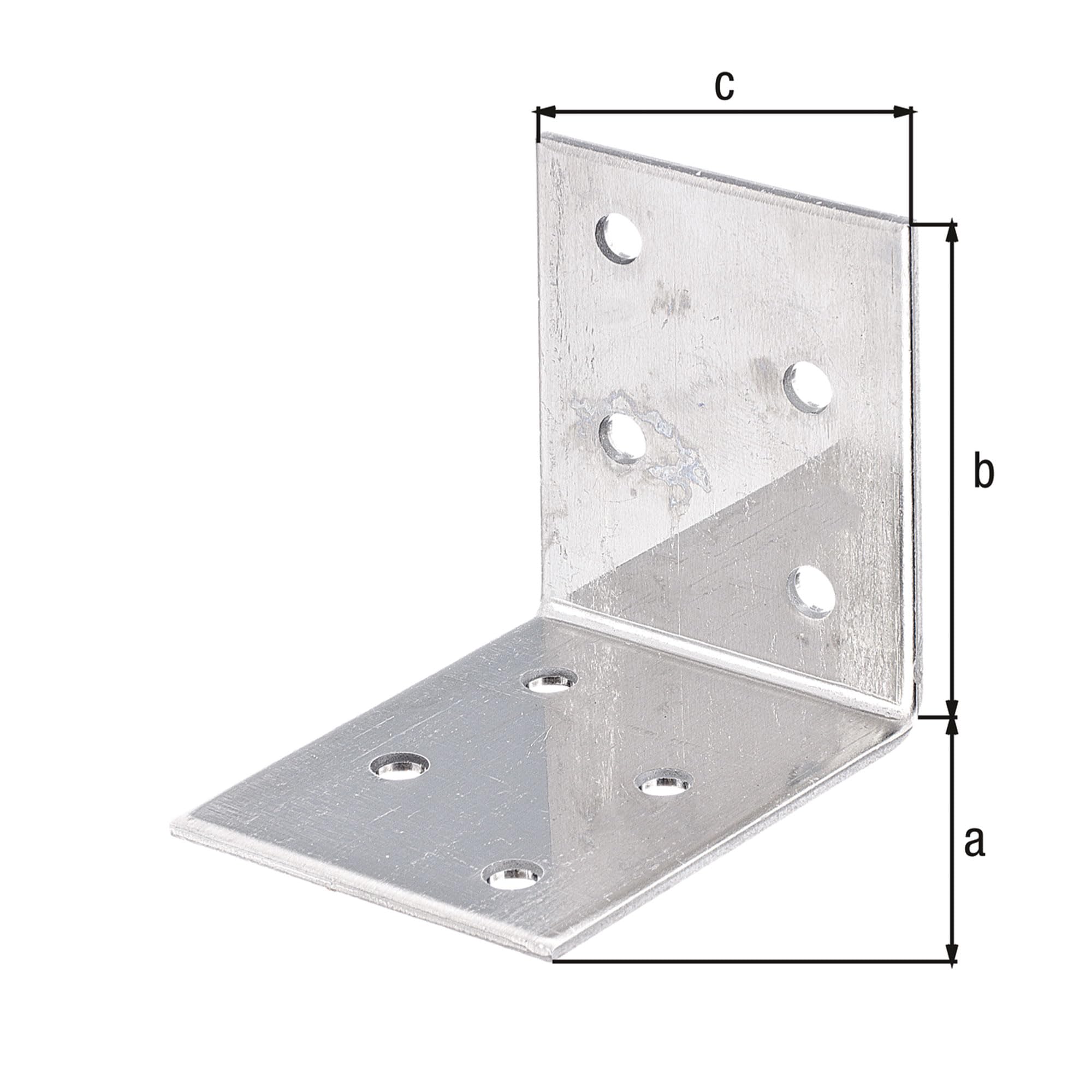 siwitec Winkelverbinder aus rostfreiem Edelstahl | 50 x 50 x 40 mm | 100 Stück | Holzverbinder mit Korrosionsschutz | gleichschenklig | für leichte Holzkonstruktionen