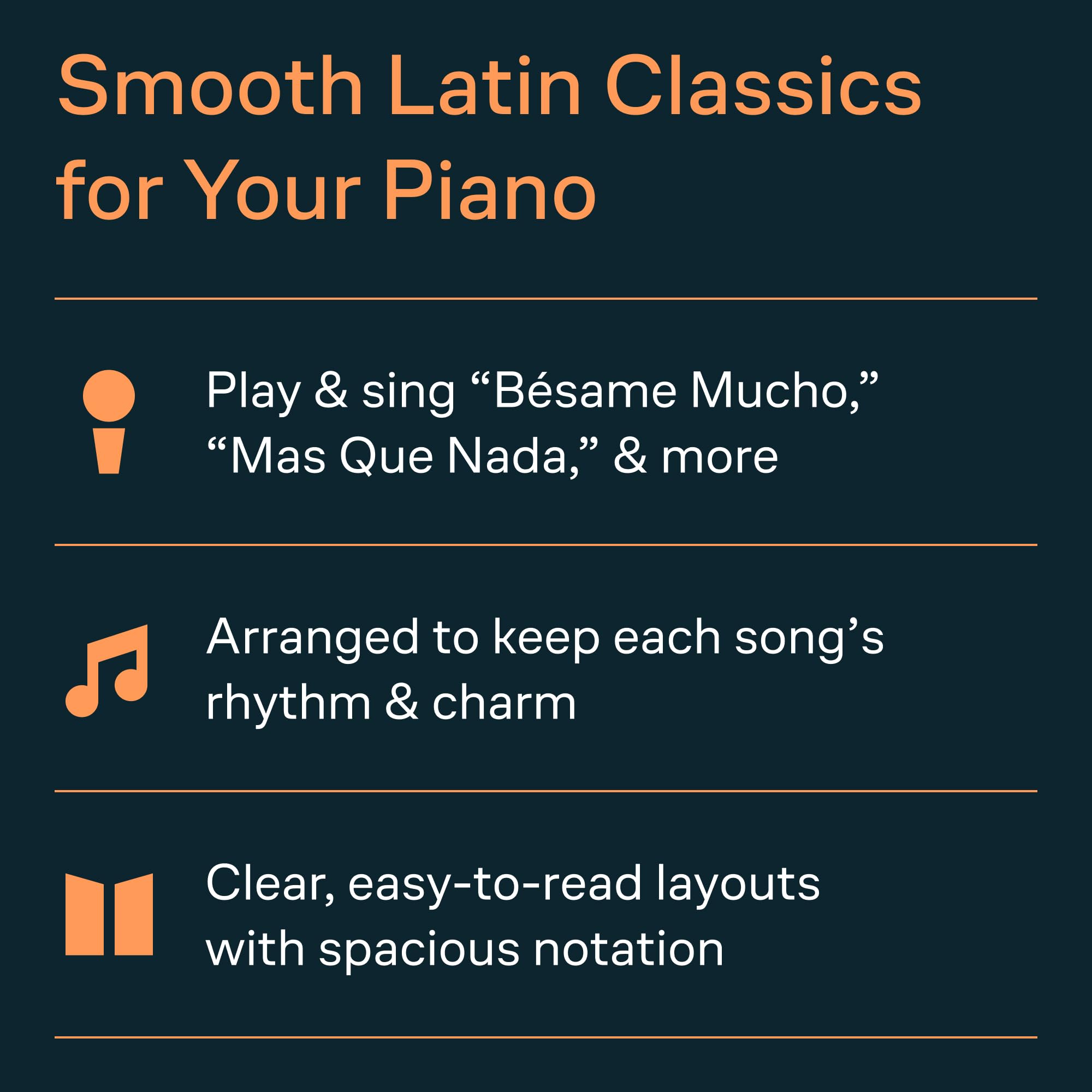 First 50 Latin Songs You Should Play on the Piano: Easy Piano