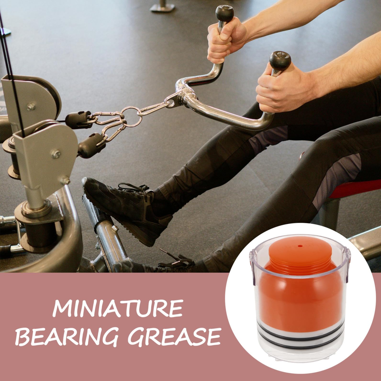 Mipcase Outil Portable pour Graisse de Roulement de Roue en Plastique