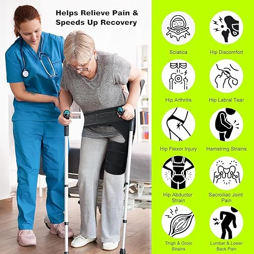 Miniatura 6 de Soporte de cadera para mujeres y hombres, dispositivos de alivio del dolor de ciática