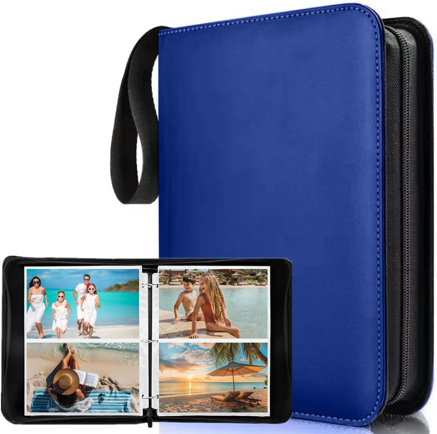 Album Floder Amazon.com: Photo Album 5x7 200 Pockets, Zip Photos Binder Album with ...