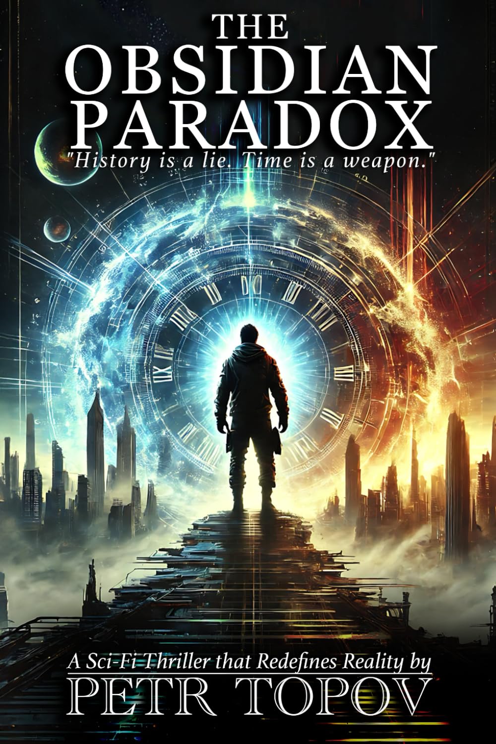 The Obsidian Paradox: "A mind-bending thriller that combines Dark Matter and Inception with the mystery of The Matrix."