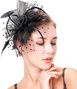 Piuma Capelli Fascinator Alice Fascia Clip Donna Matrimonio Reale Ascot - Foto 11